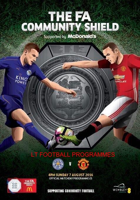 2016 COMMUNITY SHIELD - LEICESTER CITY v MAN UTD